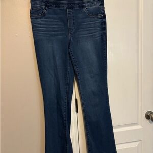 Democracy Dark Blue Flare Jeans